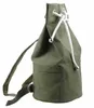 New Black Sports Canvas Borsa a secchiello con coulisse Zaino per sport all'aria aperta Borsa a tasca a stella casual Borsa a tracolla in tela con secchielli sportivi