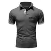 Stile corretto Uomo Designer Abbigliamento T-shirt da uomo Polo 2022 Marchi di moda BOS T-shirt sportiva casual da lavoro estiva da corsa Abbigliamento sportivo manica corta da esternoDN57