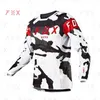 Camisetas para hombre, camiseta de motocicleta, camiseta de secado rápido para bicicleta de montaña, camiseta de manga larga para descenso HTTP FOX, camiseta MTB, camiseta transpirable de camuflaje