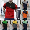 Tracksuits 2017 Summer Athletic Wear 3D Printing T-shirt Casual O-Neck Set Large Short Sleeve Fashion Men's Sportswear P230603