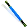 bâtons de balle de massage de remise en forme de yoga Poignée antidérapante Muscle Roller Stick exercice de gymnastique Muscle profond Fascia masseur équipement de thérapie de la douleur