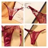 Briefs Panties Poblador Transparent Women's Panties Sexy Lingerie Floral Temptation Gstring Thongs Erotic Women Underwear Hot Female Underpant J2305