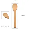 13cmx2.7cm Wooden Spoons Honey Spoon Spoons wood Spoons 6 styles