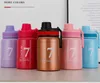 Fashion Lucky Number 7 Coupt Steel Cup Cup Creative Multifunction Lids Bracket Shake Water Bottle Beer Beer Wine Flask Flask