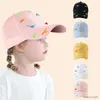 Akcesoria do włosów dzieci baseballowa czapka nowa letnie solidne sunhat haftowane chłopcy dziewczynki czapki dla dzieci Hip Hop Fishing Hat