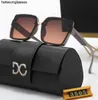 New DOL G High end Fashion Sunglasses Trend Women's Large Outdoor Tourism Street Shooting Sun Protection Sunglasses