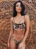 Traje de baño de mujer Bikini de piel de serpiente Traje de baño de mujer Bikinis de leopardo Sexy Biquini Traje de baño Push Up Traje de baño Mujer Ropa de playa Bikini de natación Mujer J230603