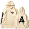 Herrtröjor tröjor unisex trend anuel aa mönster tryckt hoodie tröja par riktiga hasta la muerte street hiphop säljer sport hoodie 230602