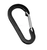 Ny Mini Carabiner Hållbar klättringskrok Aluminiumlegering Camping Tillbehör Fit för utomhussport Vattenflaskan Ryggsäck Tillbehör