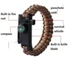 nieuwe Outdoor Camping Survival Armband Multifunctionele Emergency self Rescue Armband Ontsnapping Tactische Polsband Gevlochten Paraplu Touw Armband