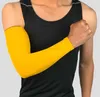 Manchon de coude de basket-ball de sport Protège-coudes de sécurité Coudière de sécurité Support de bras de couleur unie Manchons de bras de compression pour mollet Protecteur de sport