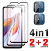 4in1 étui en verre trempé à couverture complète pour Xiaomi Redmi 12C 6.71 ''protecteur d'appareil photo Xiomi 12 C C12 Redmi12c Protection d'écran