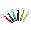 Multifunctionele metalen Fluitje Sleutelhanger Outdoor Gadgets Aluminium flesopener Emergency Survival tool Voor Kamperen Wandelen Training sleutelhanger fluitjes