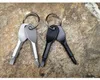 Çok fonksiyonlu cep aleti anahtarlık açık hava EDC dişli anahtar zincirleri ile yuvalı Phillips Head Mini tornavida seti anahtar halkaları mini araçlar