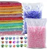 Stof idiyea bulk groothandel 26 mm jelly ab hars non -hot fix steentjes vlakke rug plastic kristallen strass glitters grote pakketstenen