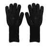 Tools 1 Pair Microwave Kitchen Glove BBQ Gloves High Temperature Resistance Oven Mitts 800 Degrees Fireproof Barbecue Heat Insulation