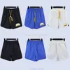 Designer Short Fashion Casual Kleding Strandshorts Rhude Springsummer New Mens Letter Embroidery Micro Label Lichtgewicht Shorts Loose Casual Heren Dames Sport C