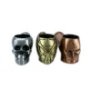 Colorful Skull Spider Multi Style Pipes Dry Herb Tobacco Filter Tube Portable Zinc Alloy Removable Handpipes Hand Smoking Cigarette