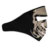 Cs cosplay máscaras de caveira camo fantasma ciclismo máscara facial máscara de proteção de esqui esporte ao ar livre à prova de poeira capuz tático festa 3D desenhos animados camuflagem máscaras