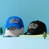 2st hårtillbehör fast färg barn baseball cap brev baby pojke flicka hatt avslappnad justerbar barn hiphop