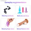 Massage Hollow Butt Plug With Insert Anal Plug/Tunnel/Toy Huge Anal Speculum Anus Dilator SM Enema Sex Toys L230518