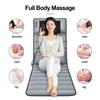Foot Massager Electric Massage Mat Health Care Relax Full Body Cushion Neck Back Waist Legs Pain Relief Vibrating Chair Heating 230602