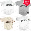 Xflsp GlaMitNess Herren Augusta GreenJackets Weiß Beige Custom Any Name Any Number Double Stitched Shirts Baseball Jerseys Hochwertig