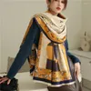 Scarves Fashion Cashmere Scarf Women Winter Pashmina Thick Warm Winer Design Shawl Wraps Bufanda Neckercheif 180 65cm