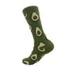 Fashion Colorful Happy Socks Men New Cartoon fruit foods sox Calzini lunghi in morbido cotone traspirante Calzini divertenti casuali maschili