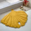 Carpets 2023 Leaf Mat Creative Leaves Children's Pure Cotton Blanket Lunch Break Small Quilt