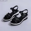 2022 estate nuove scarpe da donna di moda scarpe sportive casual scarpe a piedi nudi papà sandali piatti scarpe con plateau sandali da donna L230518