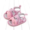 Sandálias de verão para crianças de verão infantil infantil meninas sandálias fundo plano leve respirável sólido R230603