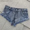 Vrouwen Shorts NORMOV Sexy Vrouwen Shorts Zomer Strand Lage Taille Kwastje Denim Korte Jeans Mini Skinny Club Party Dance Booty Feminino Pole Shorts T230603