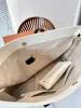 Bolsa de compras de ombro feminina masculina designer de cor sólida+letra bolsa de lona bolsa mãe bolsa bolsa bolsas