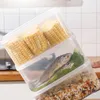 Bouteilles de stockage Récipients alimentaires Boîtes En plastique transparent Micro-ondes Congélateur Distributeur sûr Organisation Outils de cuisine