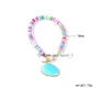 Charm Bracelets Fashion Bohemian Lady Summer Beach Bangle 9 Styles Colorf Seashell Bracelet For Women Girls Jewelry Christmas Gift D Dhm60
