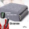 Heaters 24v/12v Truck/car Heating Blanket Auto Electrical Blanket for Car Electric Car Blanket Heated Car Blanket Warm Heater