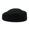 Chapéus de Aba Larga Chapéus Bucket Lã Air Hostesses Pillbox Hat Chapelaria Fazendo Fascinater Base Stewardess Oval Retro Cocktail Party Wedding Church Hats 230602