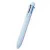 6pcs Creative Portable 6-в-1 тонкий наконечник выдвижной цвет-цветной ручку смену рубцом