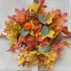 Decorative Flowers Halloween Wreath Plastic Artificial Flower Lightweight Decoration Pretty Ornamental Fake Decor