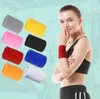 Cotton soft Absorb sweat wristbands gym wrist support protection cycling running outdoor sports wrist support fuzzy towel cuff Ankle Wrists bands Alkingline