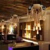 Pendant Lamps Retro Industrial Rope Tire Light For Living Room Chain Restaurant Hanging Lamp Bar Clothing Store