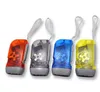 3LED Taschenlampe mit manueller Stromerzeugung, Handpresse, Taschenlampen, energiesparende Taschenlampen, Dynamo, tragbare Mini-Taschenlampen mit handlicher Presskurbel