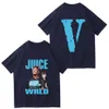 VLONE Play Designer Herren T-Shirts Kinder bestickte Liebesaugen Lässige T-Shirts Tops Herren Damen Schwarz Männer Hip Hop Druck Freizeit Baumwolle Jungen und Mädchen T-Shirt Y1