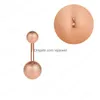 Nombril Cloche Bouton Anneaux À La Mode En Acier Inoxydable Ombligo Piercings Ventre Dangle Boucles D'oreilles Corps Bijoux Drop Delivery Dh927