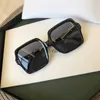 Sunglasses Sunglasses Vintage Oversize Square Women Big Frame Sun Glasses Black Fashion Gradient Female Oculos J230603