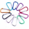 aluminum carabiner durable climbing hook mini carabiner keyring keychain snap clipaluminium carabiner hooks foroutdoor camping hiking tool