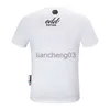 T-shirts pour hommes Phillip Plain Summer T-shirts pour hommes Designer de mode T-shirts pour hommes Tops qp Lettre Broderie Hommes Vêtements pour femmes T-shirts à manches courtes J230603