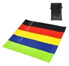 Yoga pilates bande di allenamento elastiche 5 livelli bande di resistenza in lattice tubi sport fitness loop 5 pezzi / set corde per pilate espansore per gambe anca