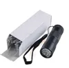 12 LED UV Light Flashlight 보라색 395-400NM 울트라 바이올렛 조명 알루미늄 합금 손전등 토치 전갈 탐지기 파인더 배터리 램프